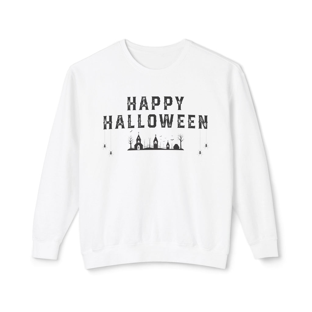 Halloween Themed Lightweight Crewneck Sweatshirt