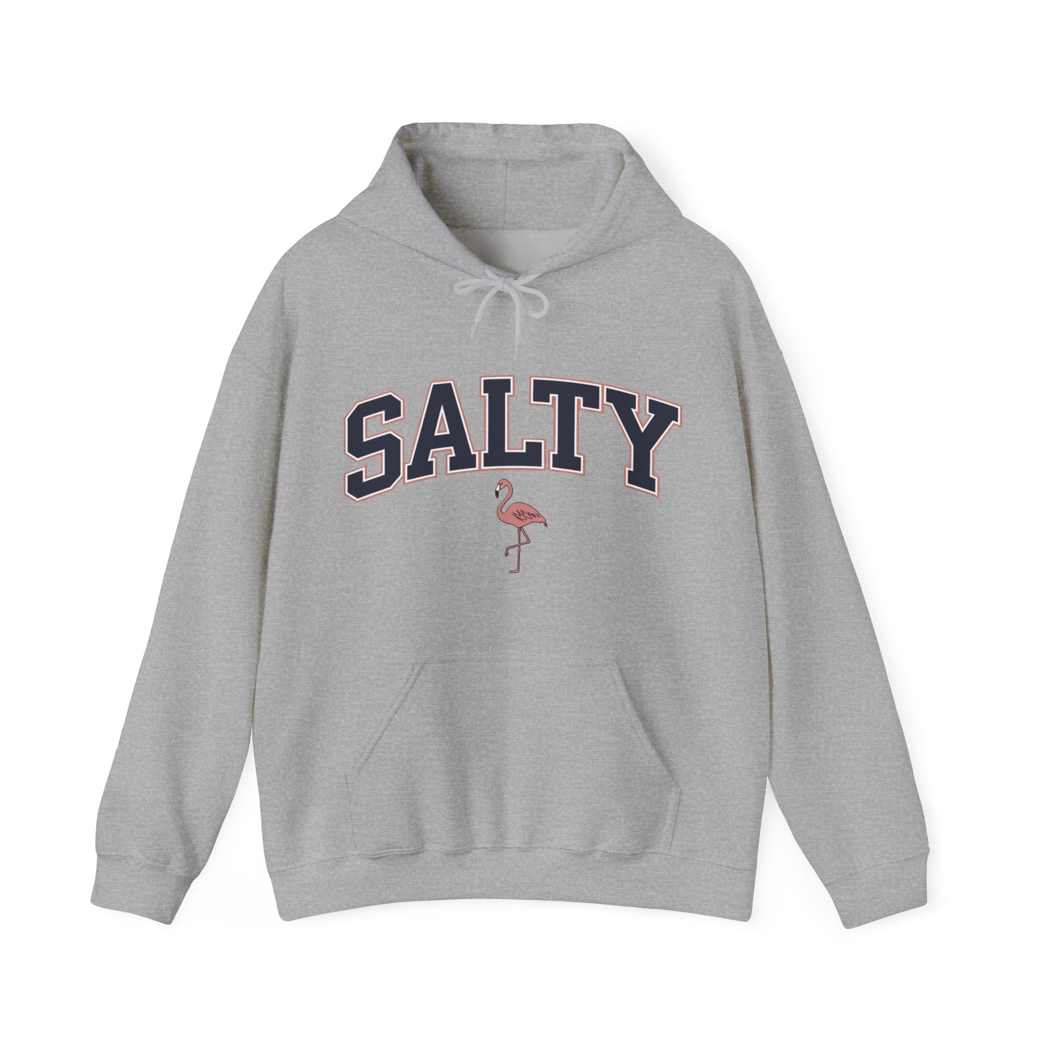 Salty Flamingo Beach Hoodie • Beach Sweatshirt