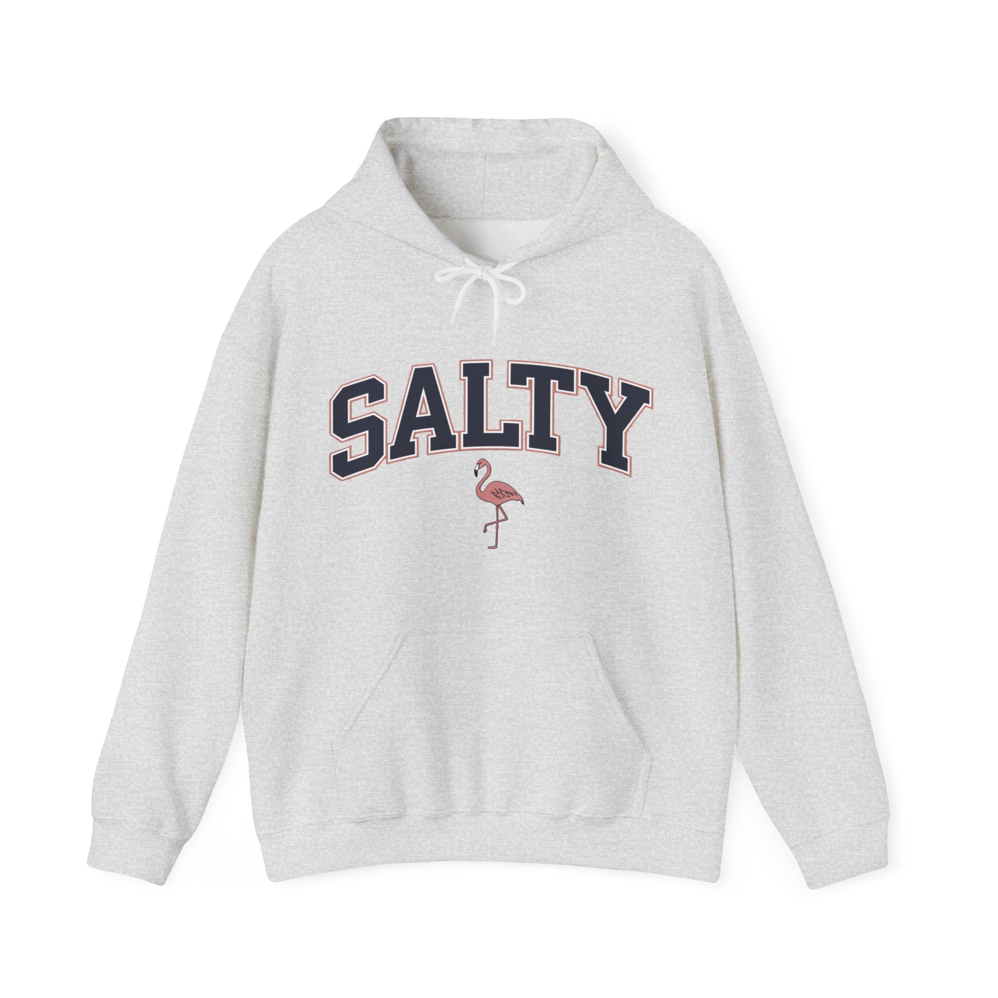 Salty Flamingo Beach Hoodie • Beach Sweatshirt