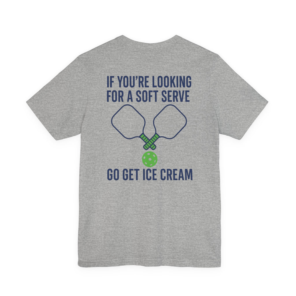 Pickleball Shirt •  “Soft Serve” Pickleball T-Shirt