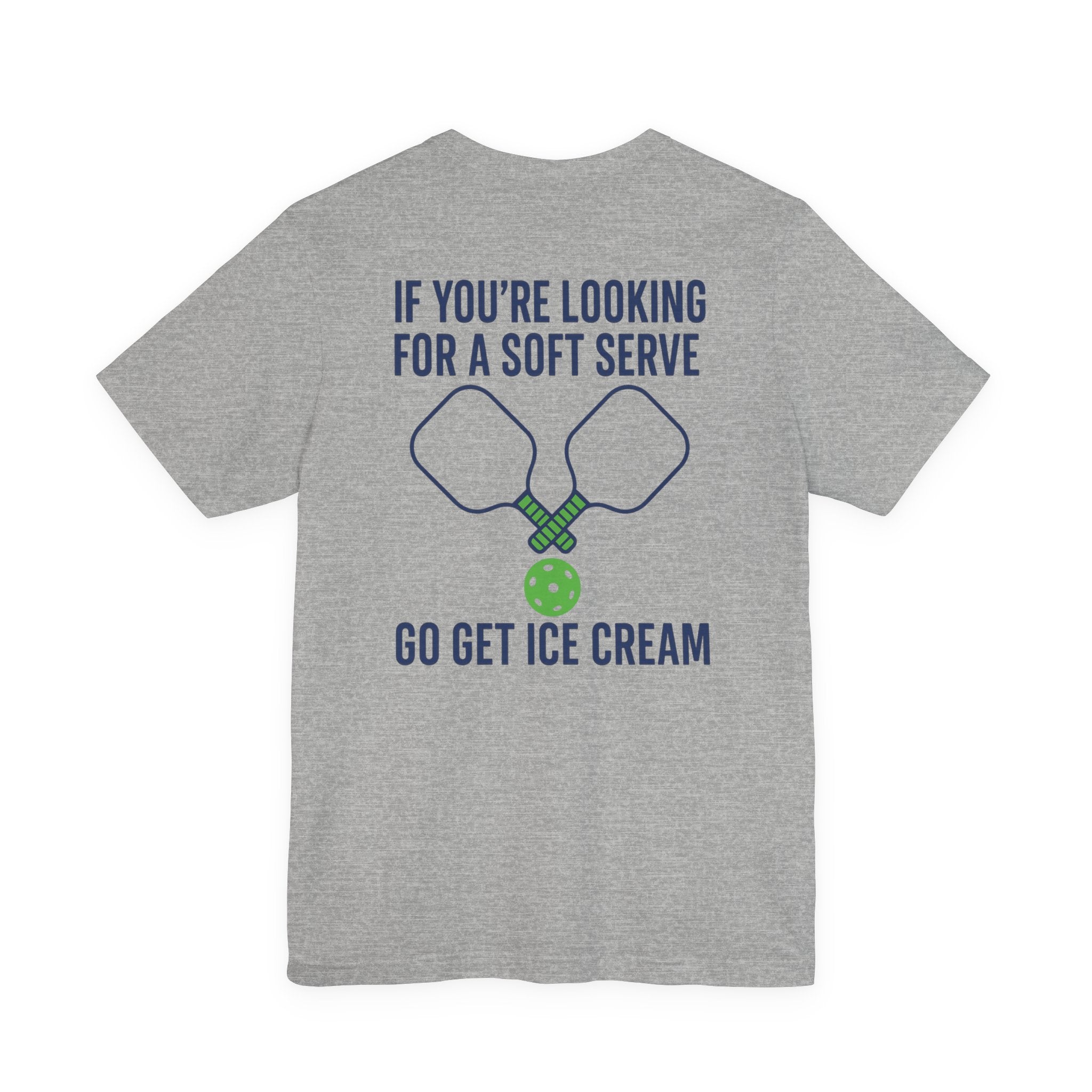 Pickleball Shirt •  “Soft Serve” Pickleball T-Shirt
