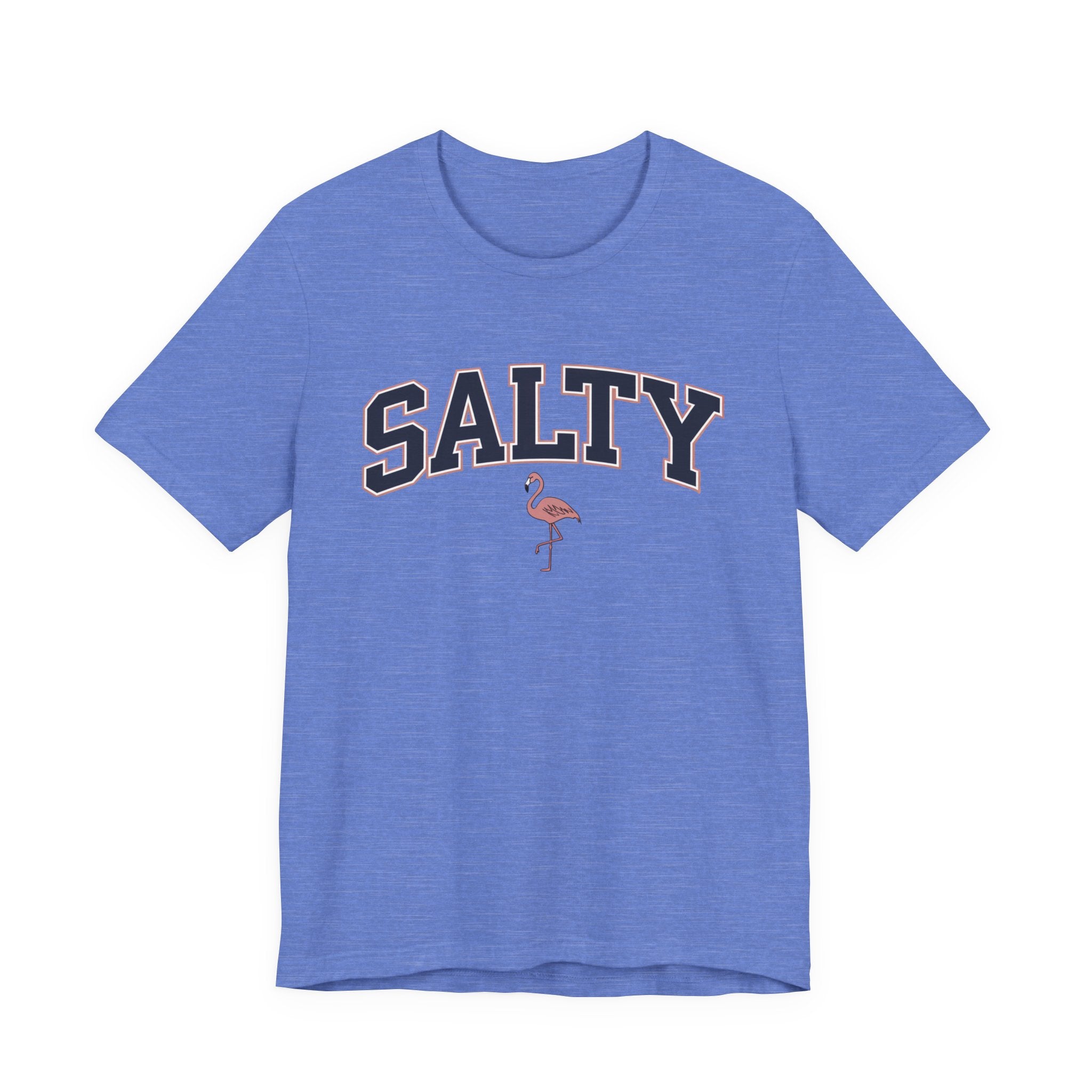 Salty Flamingo Beach Tee Shirt • Beach Tee Shirt