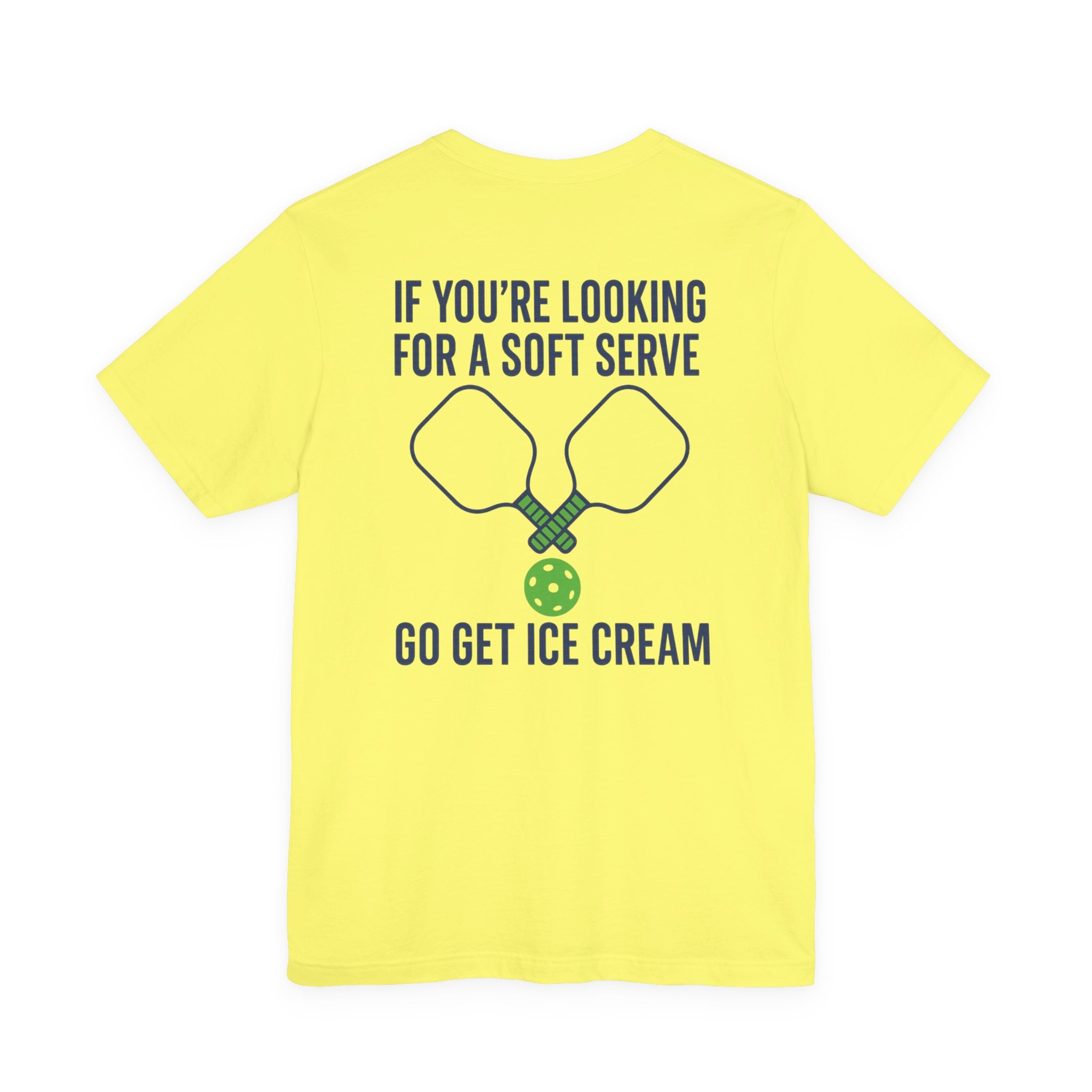 Pickleball Shirt •  “Soft Serve” Pickleball T-Shirt