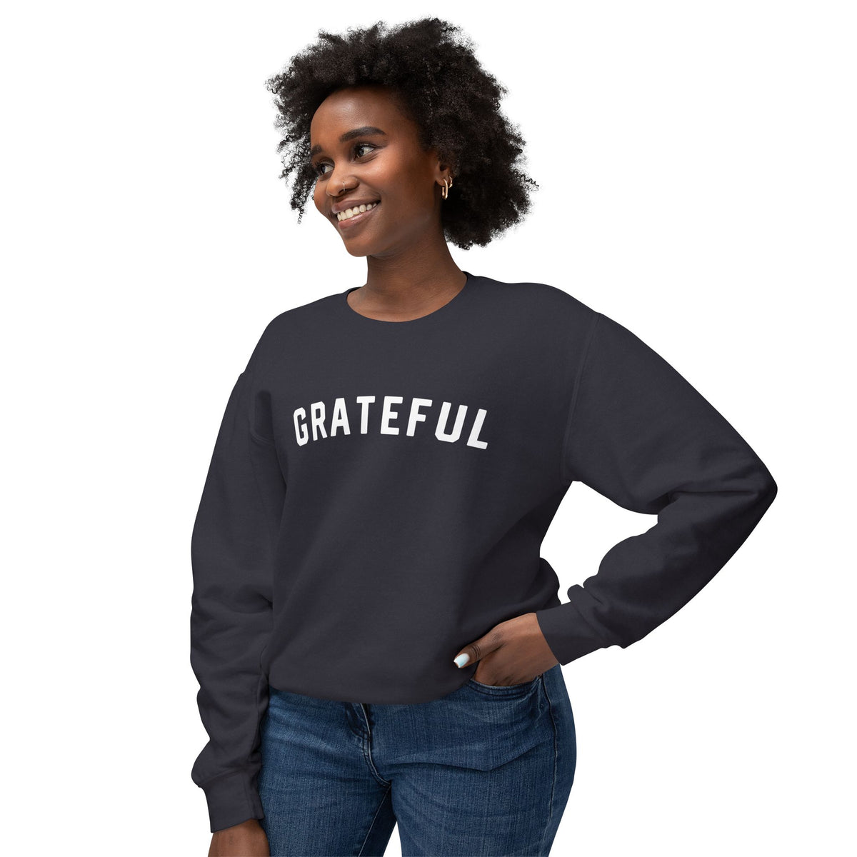 Grateful Lightweight Crewneck Sweatshirt