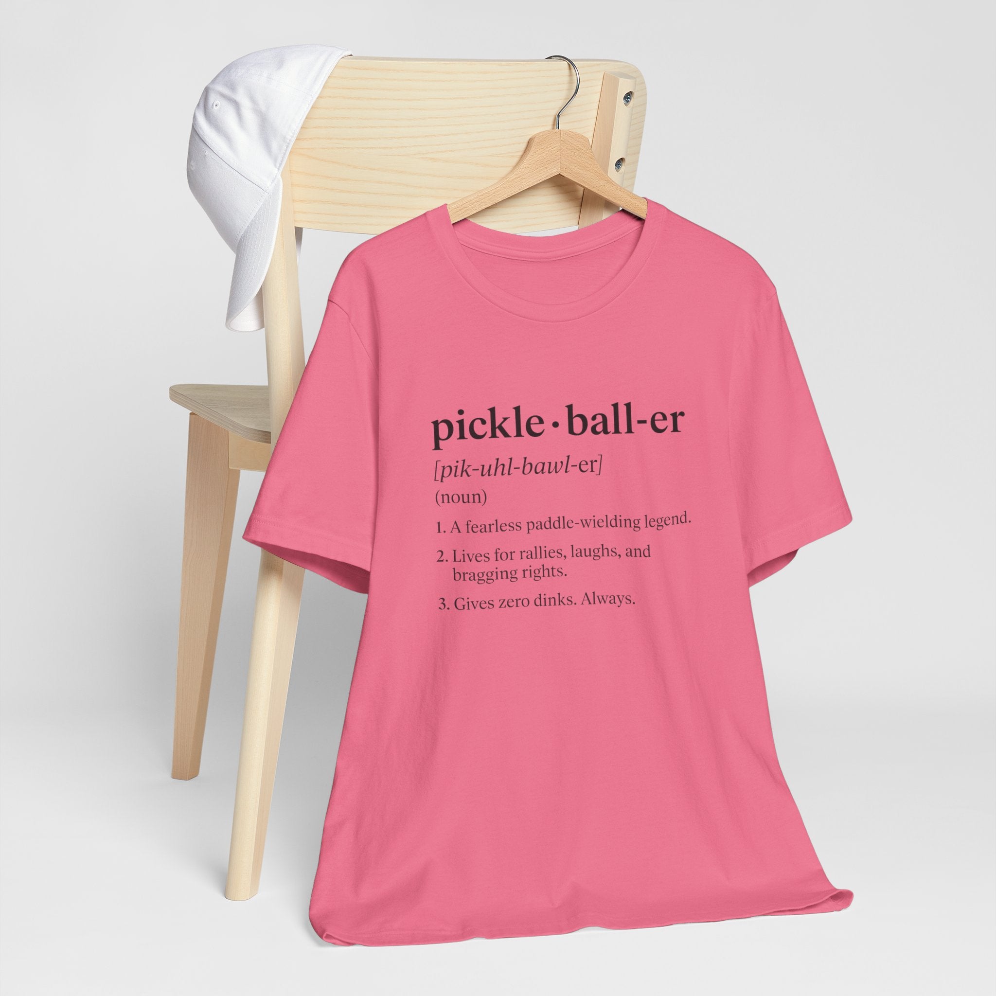 Pickleballer Definition Tee — Funny Pickleball Shirt for Players & Fans