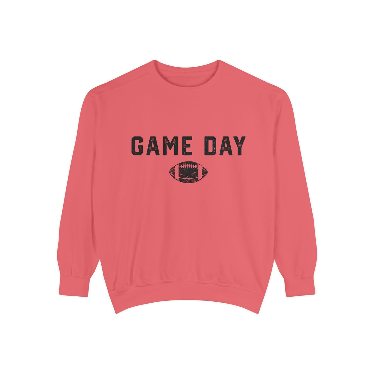 Cozy Football Game Day Women's Crewneck Sweatshirt
