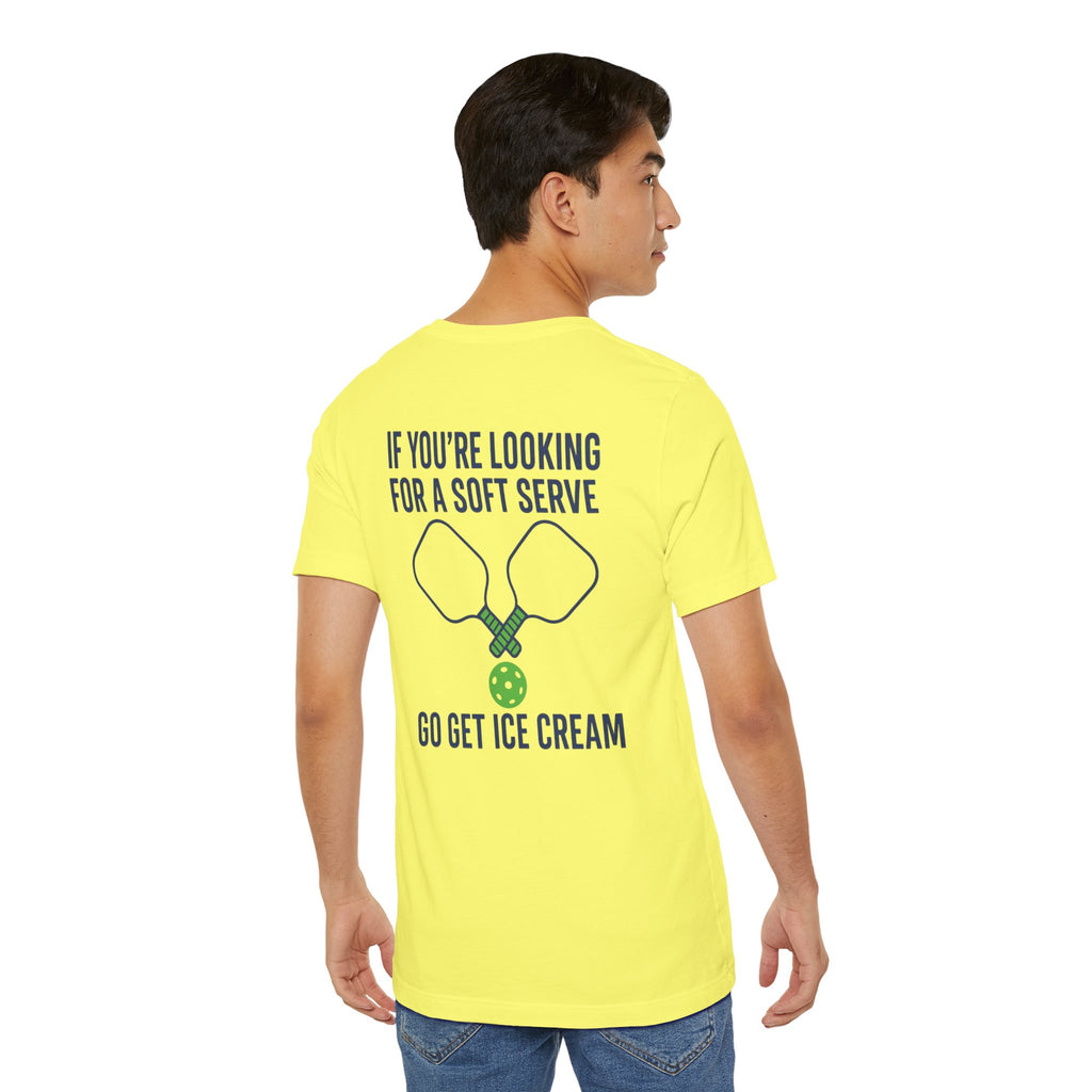 Pickleball Shirt •  “Soft Serve” Pickleball T-Shirt